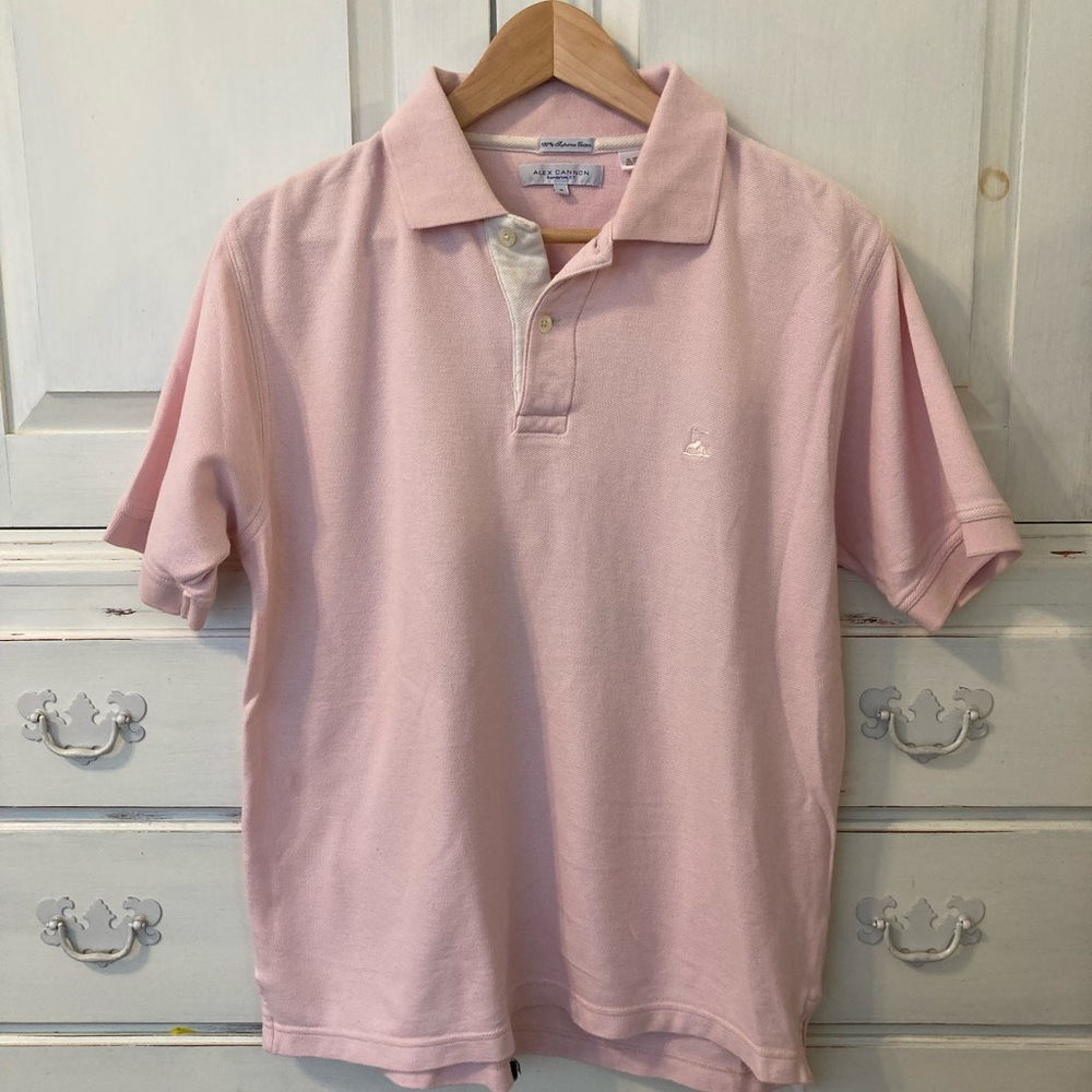 Men's Pink Polo Shirt